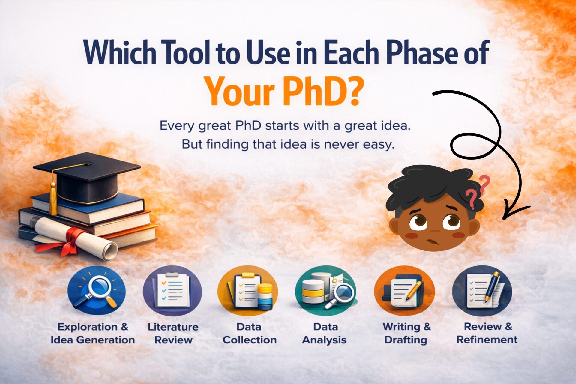 Which tool to use in each phase of your PhD?