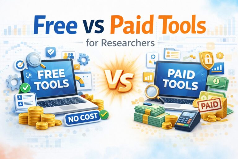 Free VS Paid Tools for Researchers