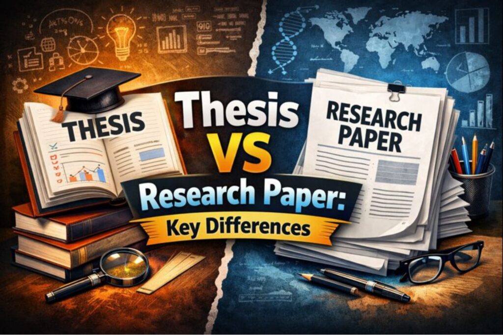 Thesis VS Research Paper: Key Differences